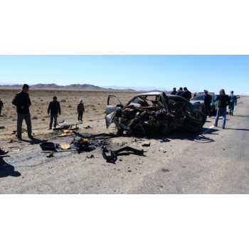 В результате столкновения двух Audi лоб в лоб в Алматинской области погибло 5 человек